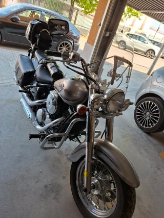 Kawasaki VN800 Classic Plata