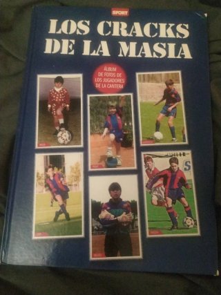 libro los cracks de la masía