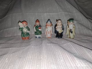 Figuras Chinas Porcelana Vintage