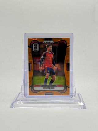 Carta Yeremy Pino España Panini Prizm 082/215