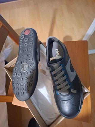 Zapatos Camper Talla 40 Negro/Gris