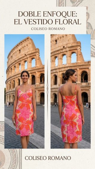 Vestido floral casual