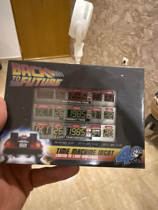 Hot Toys Doc Brown y Marty McFly Regreso al Futuro
