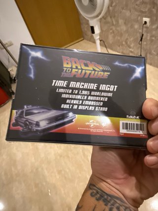 Hot Toys Doc Brown y Marty McFly Regreso al Futuro