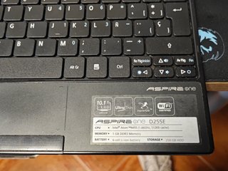 Acer Aspire One D255E Negro
