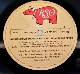 Vinilo Saturday Night Fever Banda Sonora 1977
