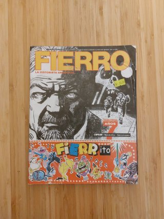 Comic argentino. Nuemeros de la FIERRO