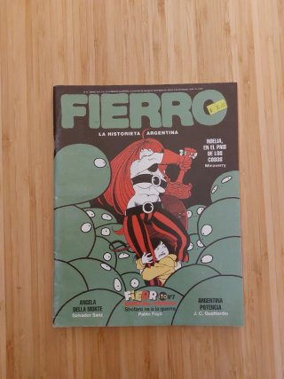 Comic argentino. Nuemeros de la FIERRO