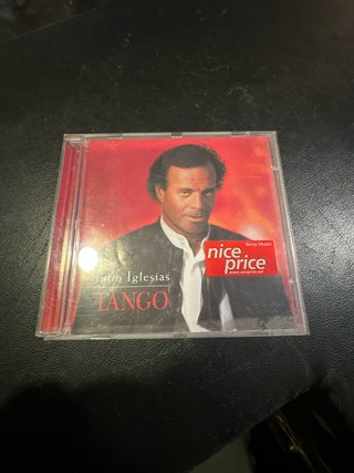 CD Julio Iglesias Tango
