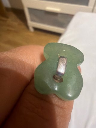 Anillo Tous Oso Verde Plata