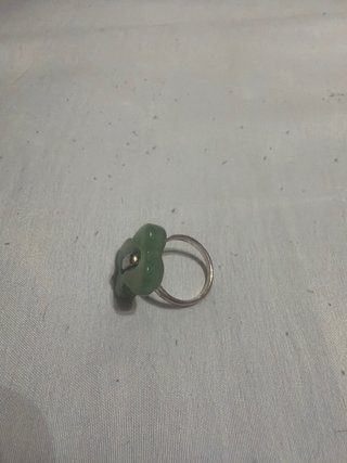 Anillo Tous Oso Verde Plata