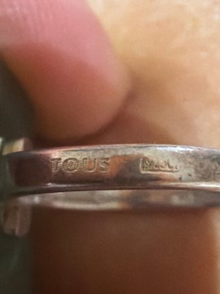 Anillo Tous Oso Verde Plata