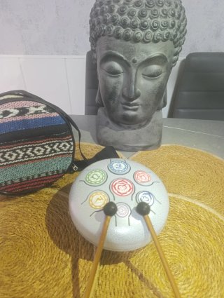 Happy Drum Steel tongue drum, zen drum