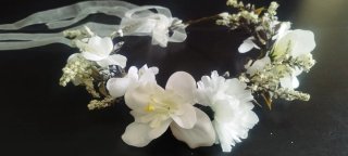 Corona floral para niñas