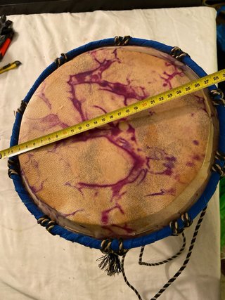 Timbal hecho a mano