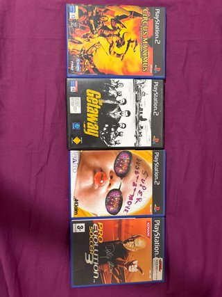 Lote 4 Juegos PS2