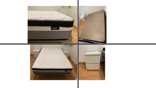 Mobiliario completo: cama nevera lavadora sofa...