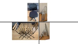 Mobiliario completo: cama nevera lavadora sofa...