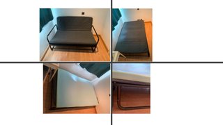 Mobiliario completo: cama nevera lavadora sofa...