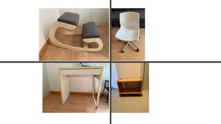 Mobiliario completo: cama nevera lavadora sofa...