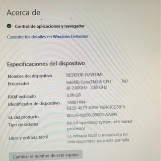 Torre PC Asus Negra y Plateada