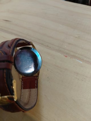 Reloj Briña Dorado y Marrón