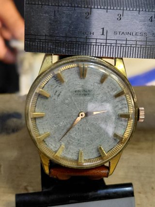 Reloj Briña Dorado y Marrón