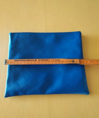 Pochette colore blu unisex