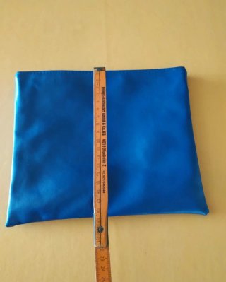 Pochette colore blu unisex