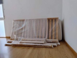 Letto a castello IKEA MYDAL 90x200 con materasso
