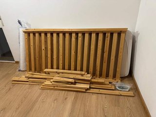 Letto a castello IKEA MYDAL 90x200 con materasso