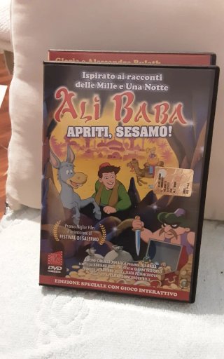 Lotto 5 DVD Animazione: Mulan, Ali Baba, Tom Sawye