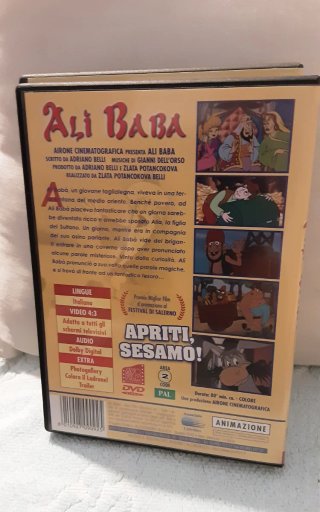 Lotto 5 DVD Animazione: Mulan, Ali Baba, Tom Sawye