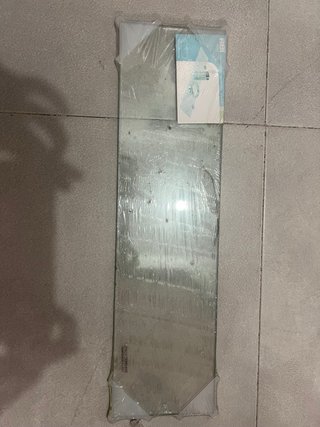 Estante de vidrio 450x120x6mm sin estrenar