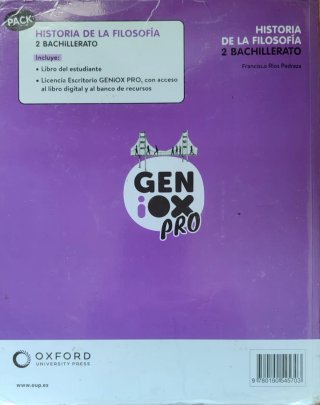 Historia de la Filosofía, 2 Bachillerato, Genio...