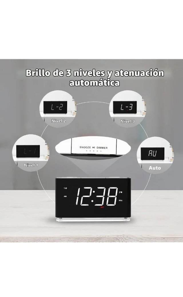 Radio Reloj Bluetooth Control App