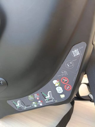Silla coche bebé contramarcha
