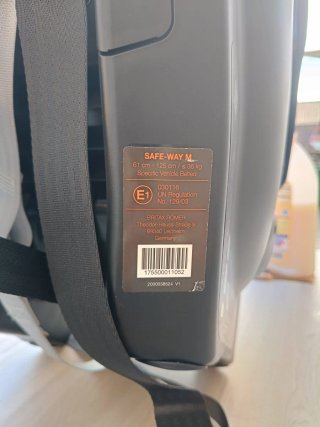 Silla coche bebé contramarcha