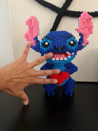 Figura Stitch Bloques Construcción
