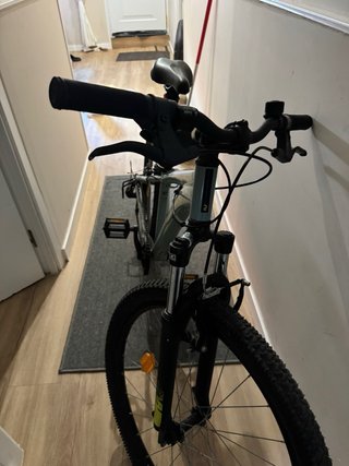 Bicicleta Rockrider ST 500 Verde Aceituna