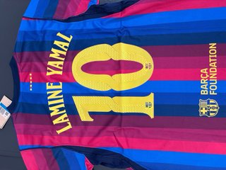 Camiseta Lamine Yamal Barça Talla M 2026/27