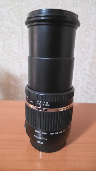 Objetivo Tamron 18-270mm f/3.5-6.3 VC para Canon