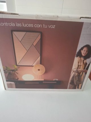 Kit Google Nest Mini y Bombilla Philips Hue