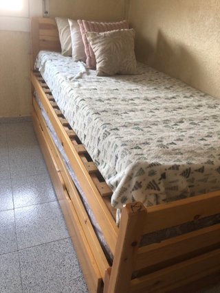 Cama nido madera con cajón