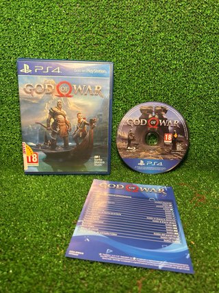 Lote God of War PS4 + Libro Arte