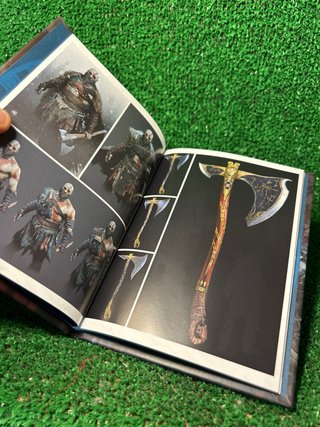 Lote God of War PS4 + Libro Arte