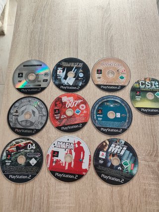 Lote 10 Juegos PS2 (PlayStation 2)