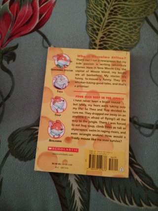Pack de dos libros Gerónimo Stilton y otro de tea