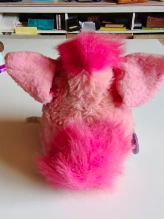 Antiguo Furby Tiger 1999 Rosa