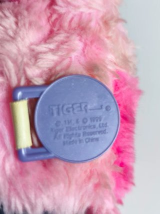 Antiguo Furby Tiger 1999 Rosa